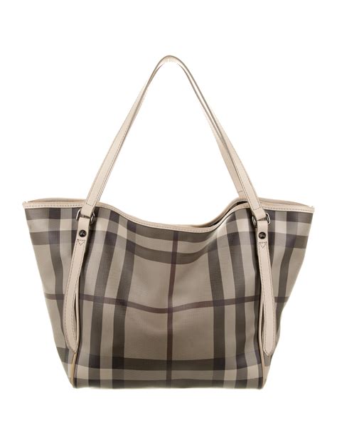 burberry smoked check small canterbury tote|burberry canterbury tote pattern.